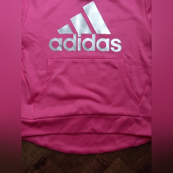 Girls NEW. Adidas Hoodie. Size M 10/12 - Picture 6 of 7